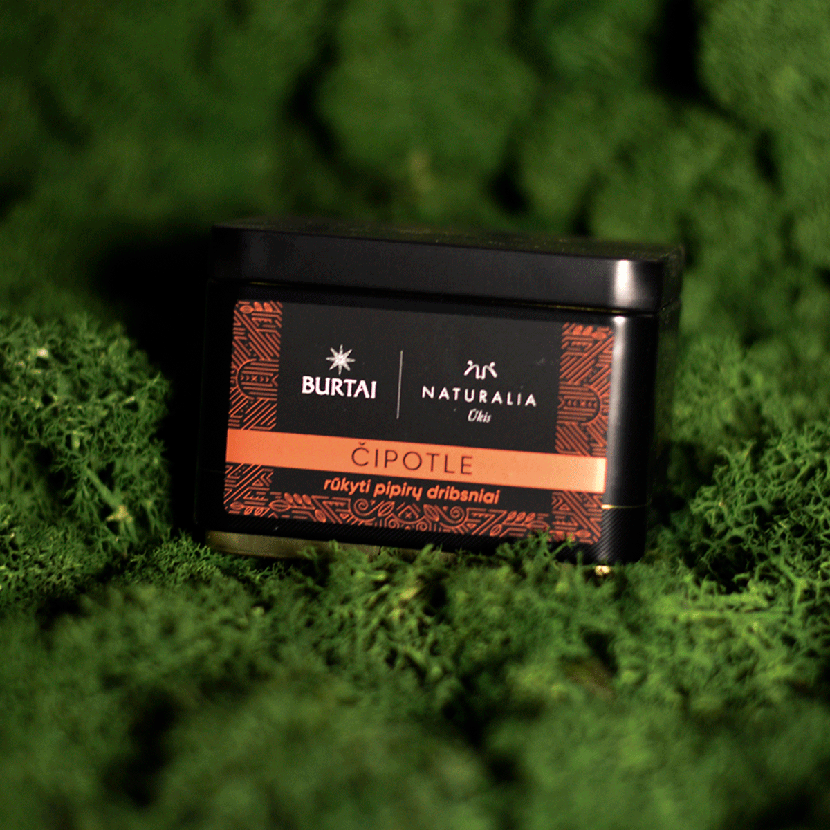 Čipotle rūkyti pipirų dribsniai