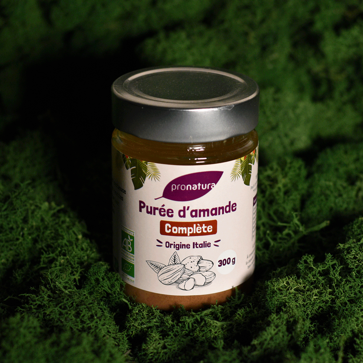 Ekologiška migdolų tyrė (be luobelės) 300g