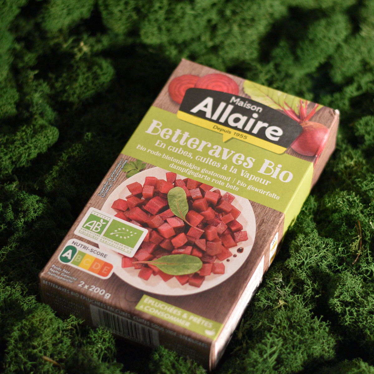 Burokėliai vakuume kubeliais