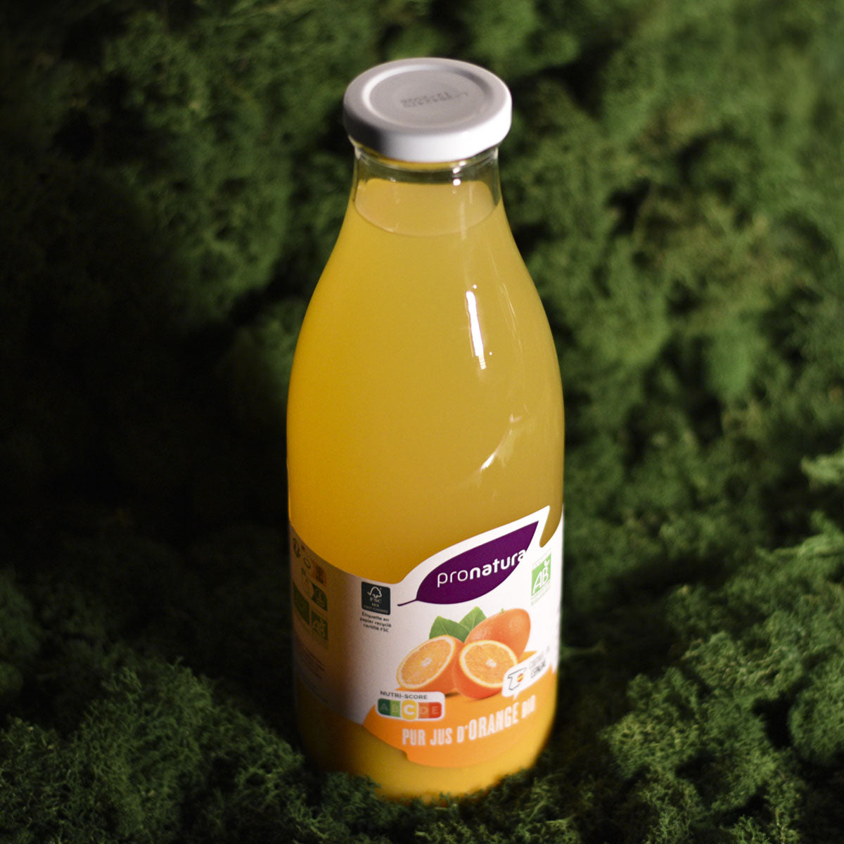 Ekologiškos apelsinų sultys 1l