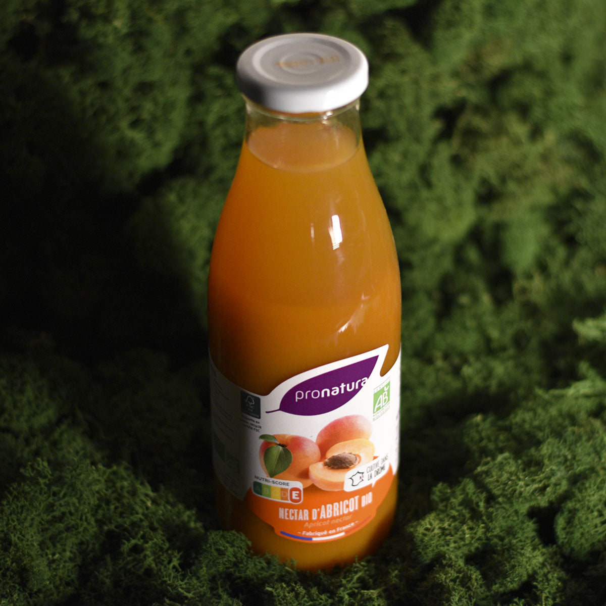 Ekologiškas abrikosų nektaras 0.75l