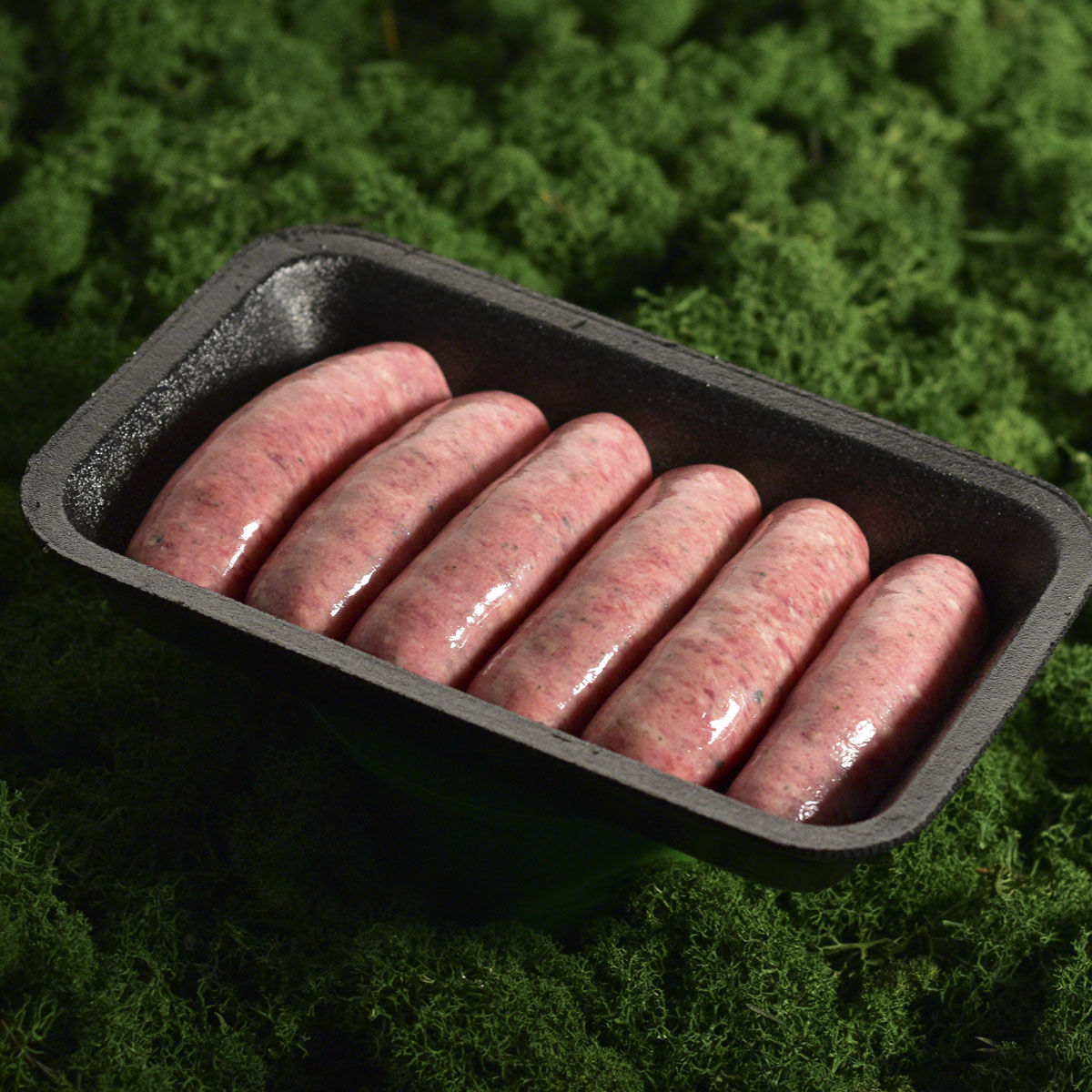 Jautienos. kiaulienos. ėrienos „Marių“ dešrelės